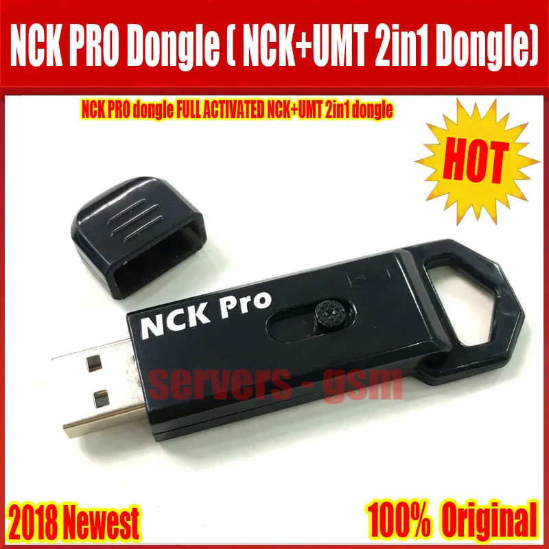 2020 новый 100% Оригинальный NCK Pro2 Dongl PRO ключ полный активированный + UMT 2в1 бесплатная