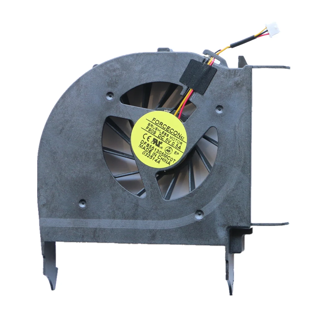 Новый вентилятор ЦП для HP DV7 2000 2100 3000 Cpu 3100 DFS551305MC0T F909 516876 001|cpu fan|cpu cooling fancooling fan |