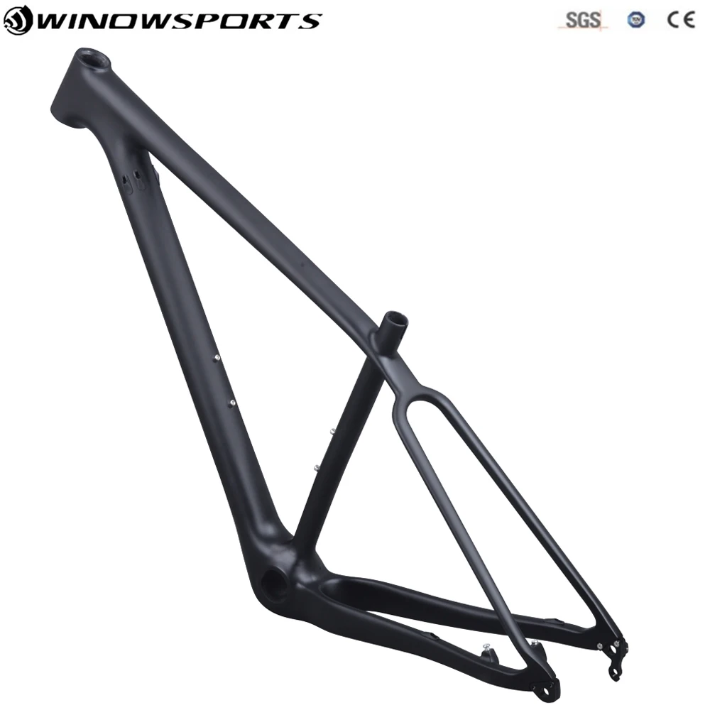 2018 29er Boost 148*12 углеродная mtb рама для велосипеда T800 рамка UD матовая горного
