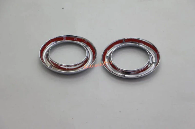 Хромированная передняя противотуманная светильник круглая кольцевая Крышка для