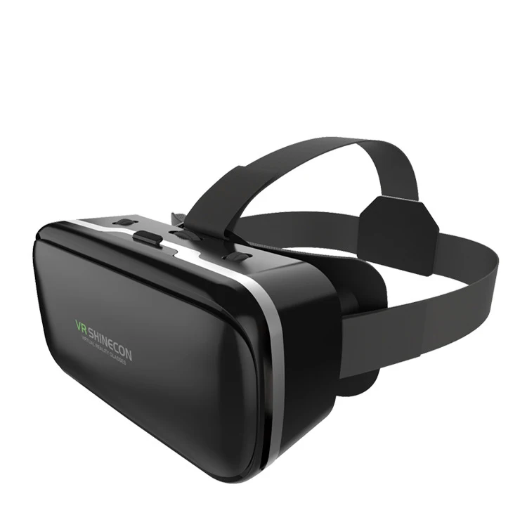 G04 VR Shinecon 6,0 Смарт виртуальной реальности VR очки с Hi-Fi стерео объемные наушники гарнитура 3D кино игры для 4,7-" смартфон - Цвет: G04
