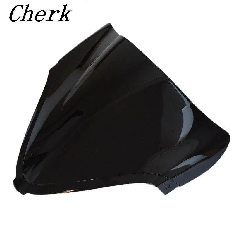 Мотоцикл Черный лобовое стекло двойной пузырь для SUZUKI GSX1300R GSXR1300 Hayabusa 08-17 |