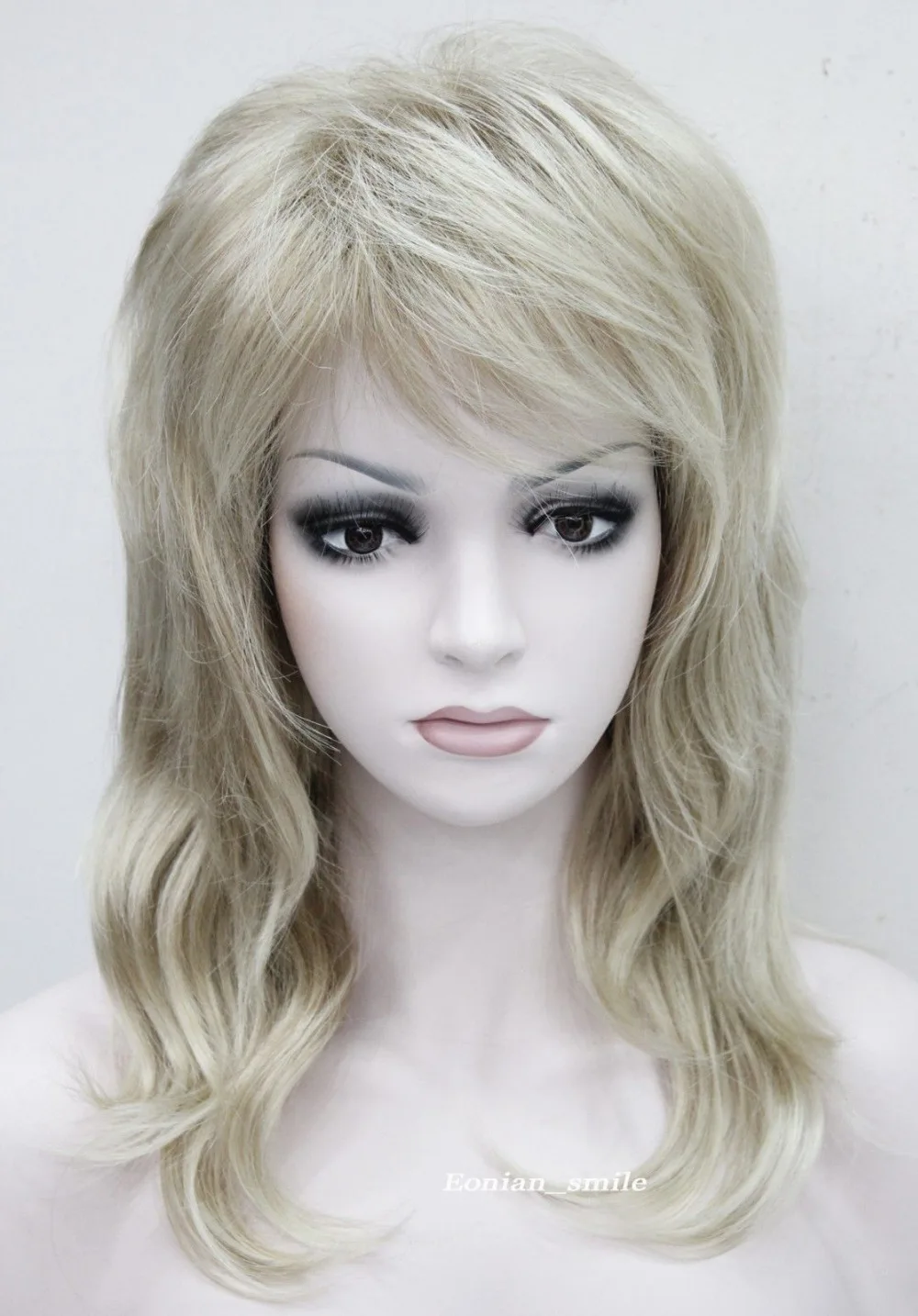 БЕСПЛАТНАЯ ДОСТАВКА &gt&gt&gt@&gt Стильный Светло-Русый Смешанная Средний Волнистые