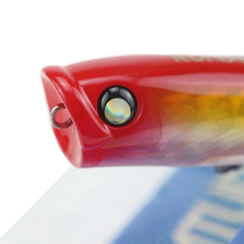 Runature Shine Popper 85 мм 15 г плавающая твердая приманка 5 цветов рыболовная искусственная