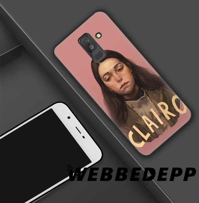 WEBBEDEPP Clairo Singer Мягкий силиконовый чехол для Samsung Galaxy A9 A8 A7 A6 Plus 2018 A5 A3 2017 2016 Note 9 8 |