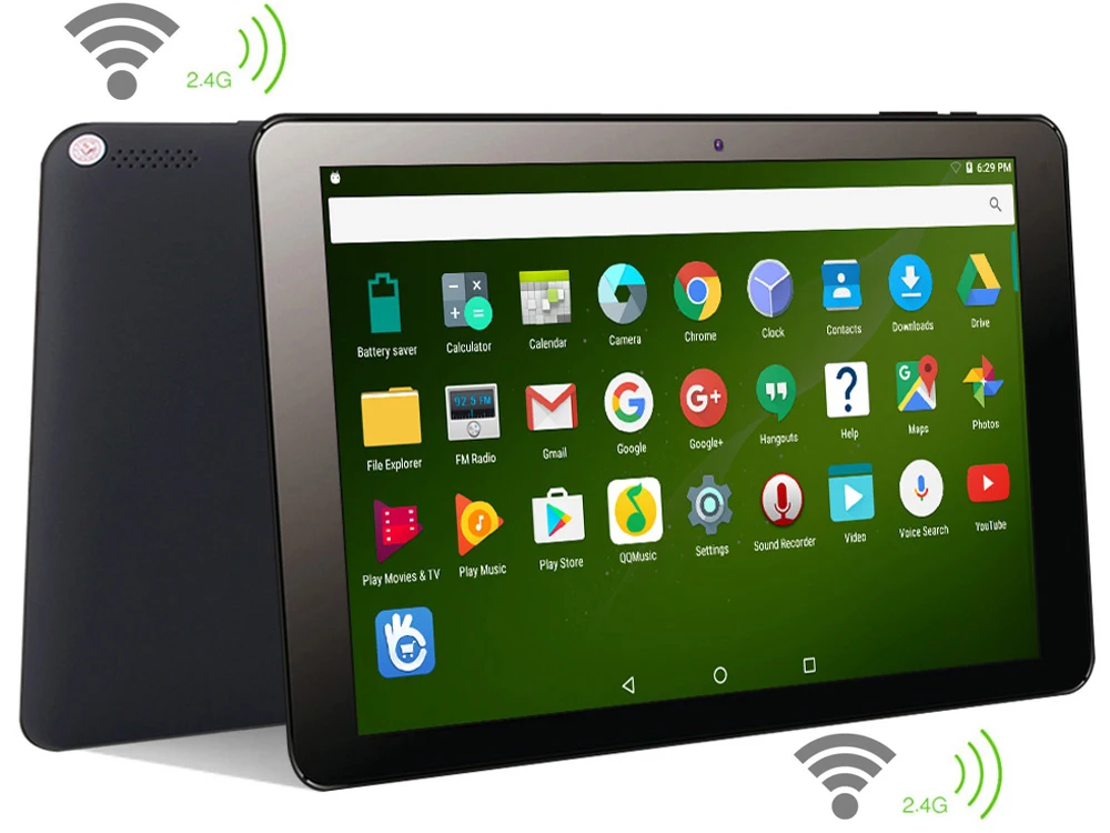 Wi-Fi версия, русская, китайская, ips, 10,1 дюймов, четырехъядерный планшет, Android 6,0, 1 ГБ ОЗУ, 32 Гб ПЗУ, ips lcd, FM, Bluetooth, планшетный ПК, 6000 мАч