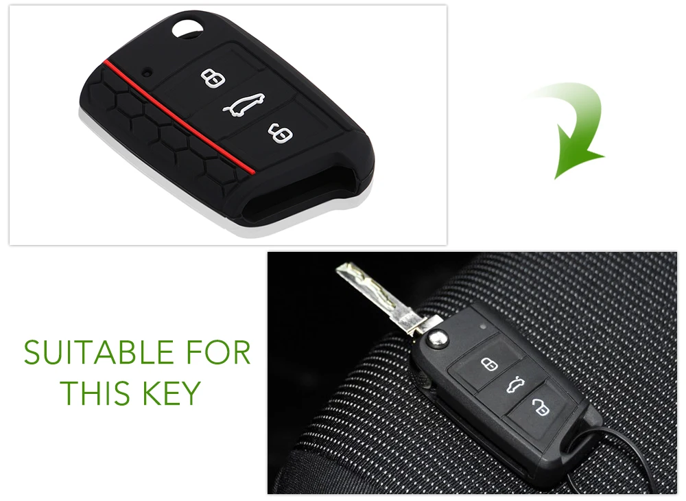 Andygo силиконовый резиновый автомобильный ключ для стайлинга автомобиля чехол