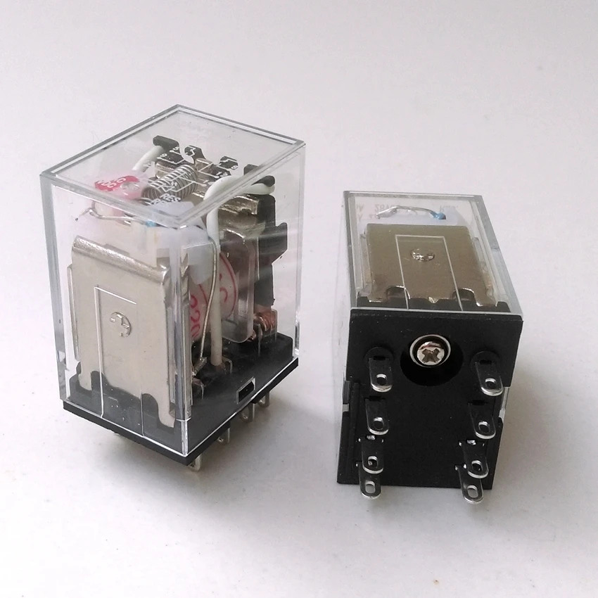 5 шт./лот лампочка реле (D) 2Z AC220V общее HH52P Мини MY2NJ с подсветкой|relay my2nj|mini relayhh52p relay |