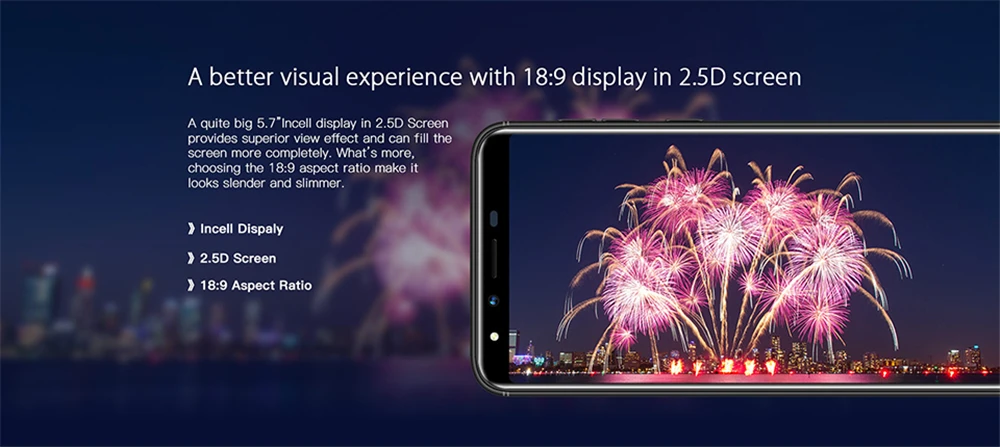 Мобильный телефон HOMTOM H5, 3 ГБ, 32 ГБ, LTE, 5,7 дюймов, четырехъядерный процессор, 1,3 ГГц, 3300 мАч, камера 13 МП, мобильный телефон, отпечаток пальца, распознавание лица, смартфон