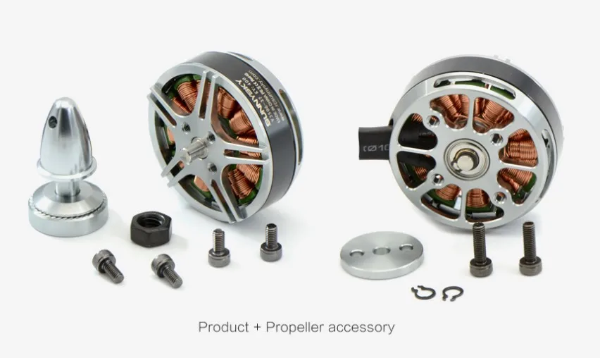 Бесщеточный мотор SUNNYSKY V3506 650KV 400KV для мультикоптера RC 1 шт.|Детали и аксессуары| |