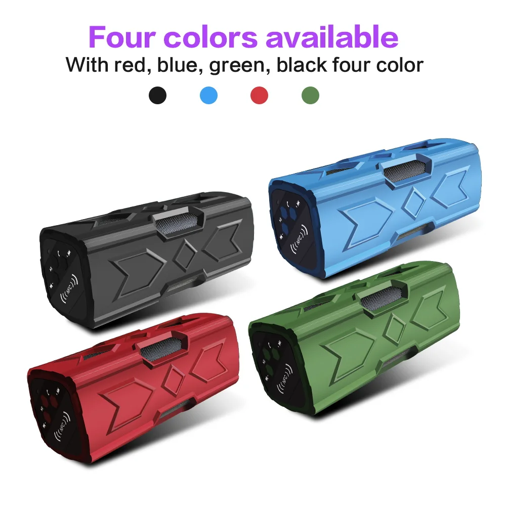 Новейший Bluetooth динамик Водонепроницаемый 4 0 Беспроводная стерео Поддержка NFC