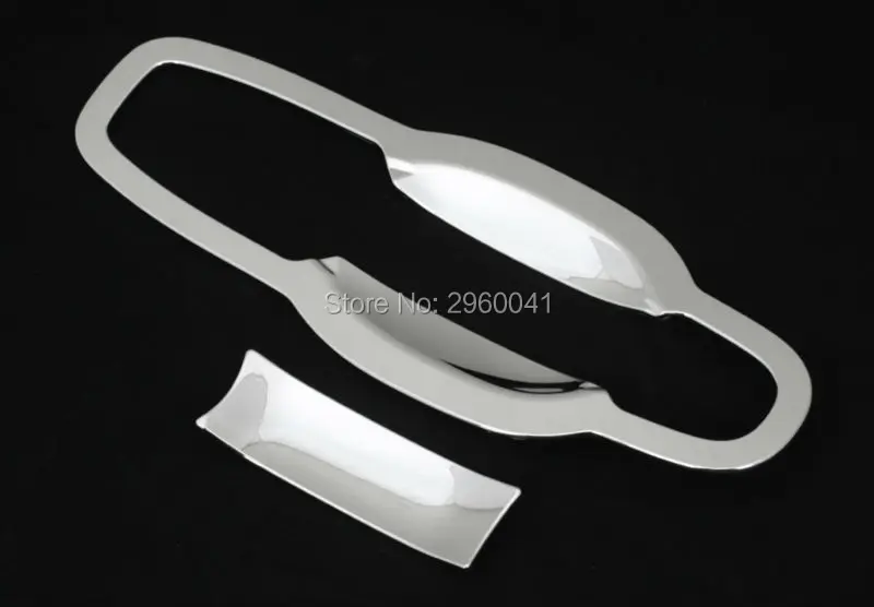 8 шт. Внешний Хром Стайлинга Автомобилей Аксессуары Дверные Ручки Чаши Наручные