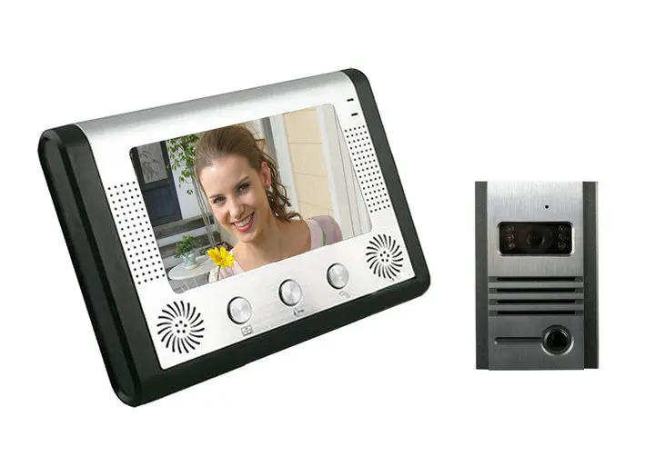 

Wired 7 inch Color Hands-Free Digital Video Door Intercom Camera