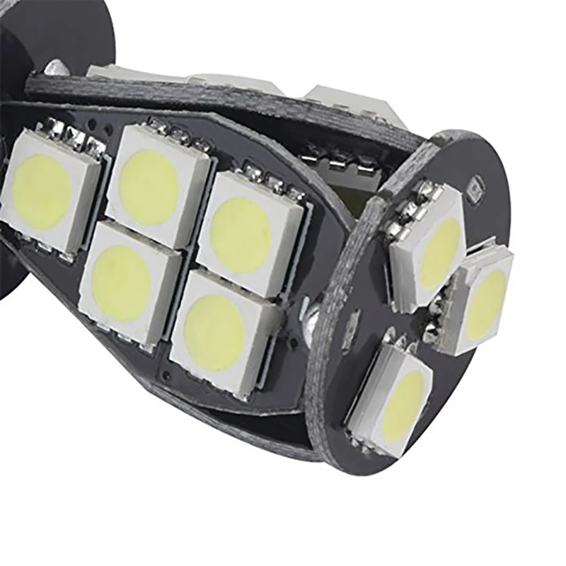 2 шт. High Lumen светодиодный 1156 BA15s 7507 581 5050 Чип 21 SMD светодиодные лампы авто передний