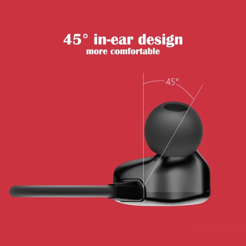 Наушники вкладыши Hi Fi EARDECO с микрофоном спортивные проводные наушники гарнитура