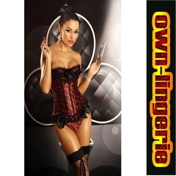 Красный корсет с кружевной отделкой Дешевый женская одежда|shaper corsets|corset corsetwomen