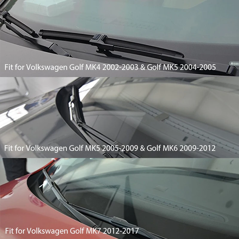Авто лобовое стекло резиновая щетка стеклоочиститель Ремонт для Volkswagen Golf MK4 MK5 MK6