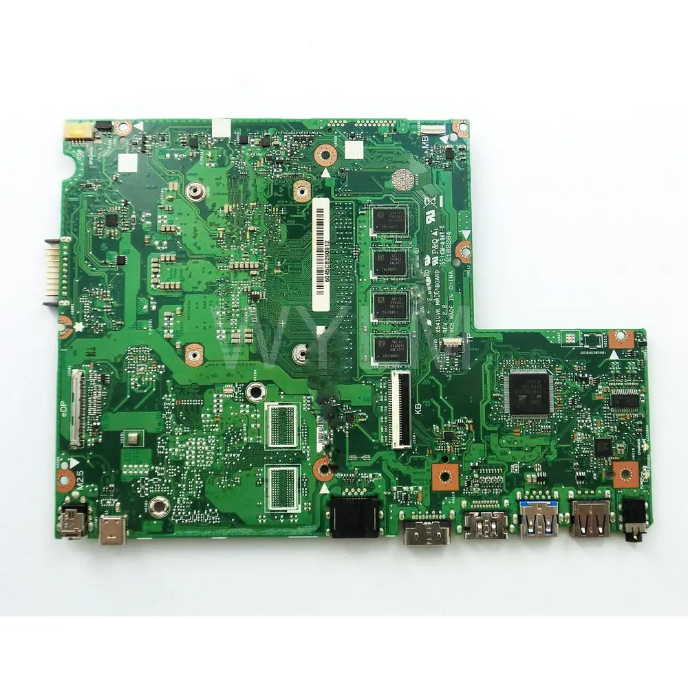 X541UAK i3 6006 CPU REV 2 0 Встроенная 4 Гб RAM для ASUS X541UVK материнская плата ноутбука HDMI USB 3 100%