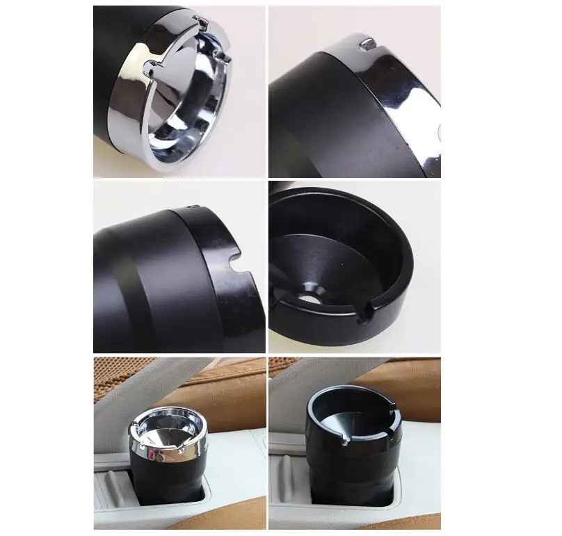 Новый мини портативный пепельница сигарета чашки автомобиля ведро Дыма