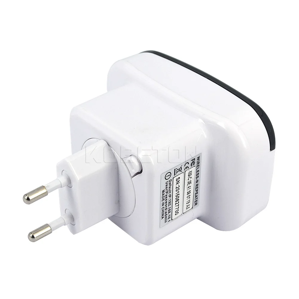 Штепсельная вилка ЕС/США беспроводной маршрутизатор AP сетевой Wifi ретранслятор 300