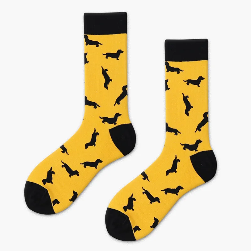 [COSPLACOOL] Мужские и женские носки с животными фламинго собака свинья новинка