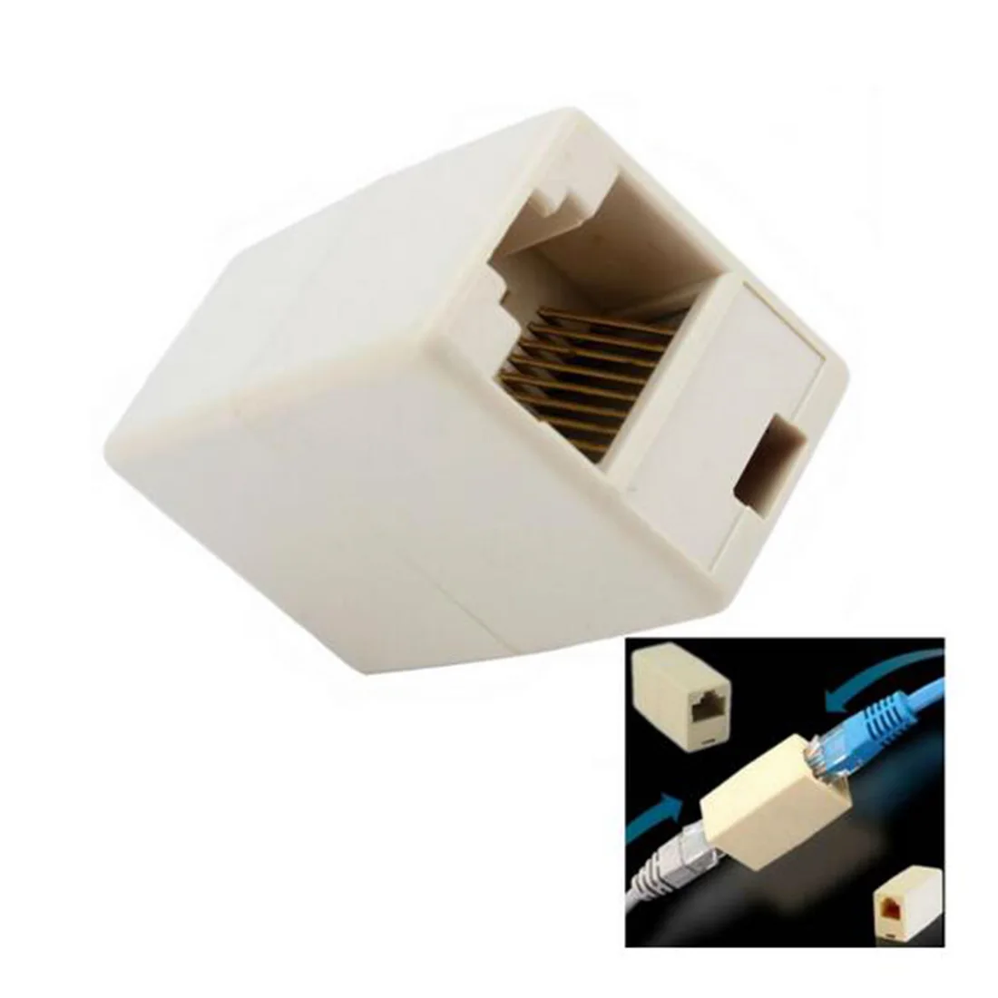 Marsnaska удлинитель соединительный кабель Joiner RJ45 адаптер сетевой Ethernet соединитель