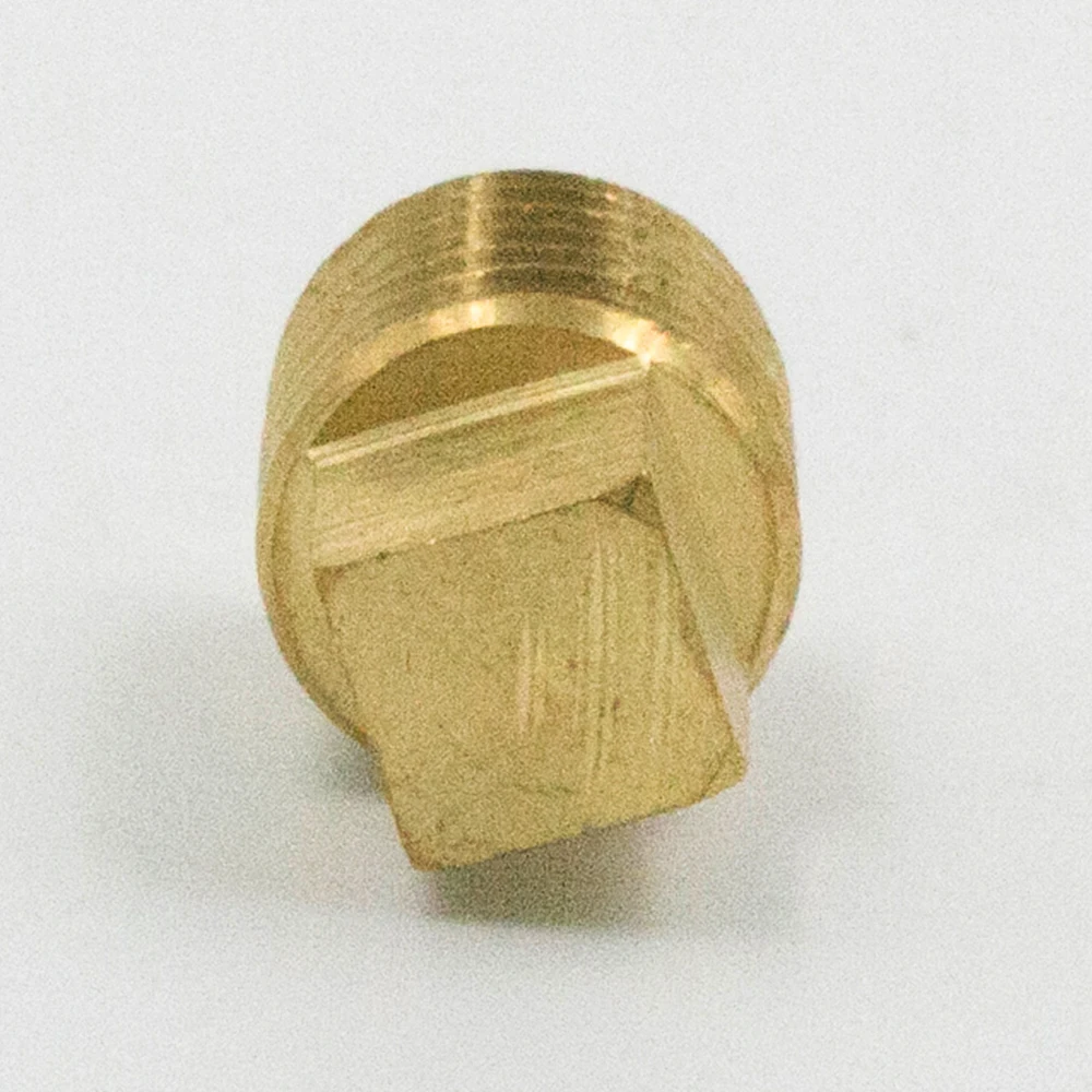 Набор из 2 латунных фитингов для труб квадратная головка штекер 1/8 дюйма 1/4 3/8 1/2 3/4