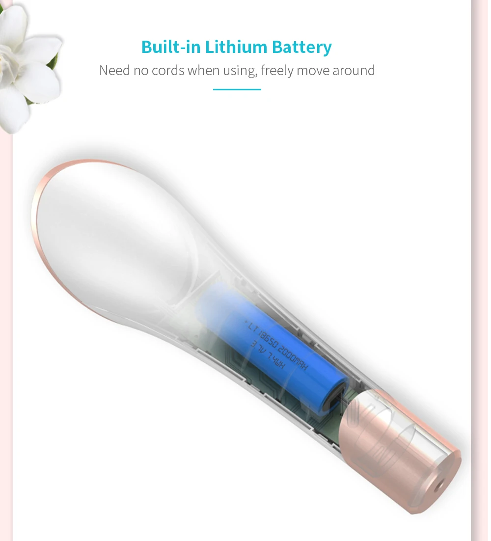 Acne Light Therapy, Xpreen беспроводной Перезаряжаемый Свет устройство для лечения акне Acne Clearing ластик с синим светом и красным светом