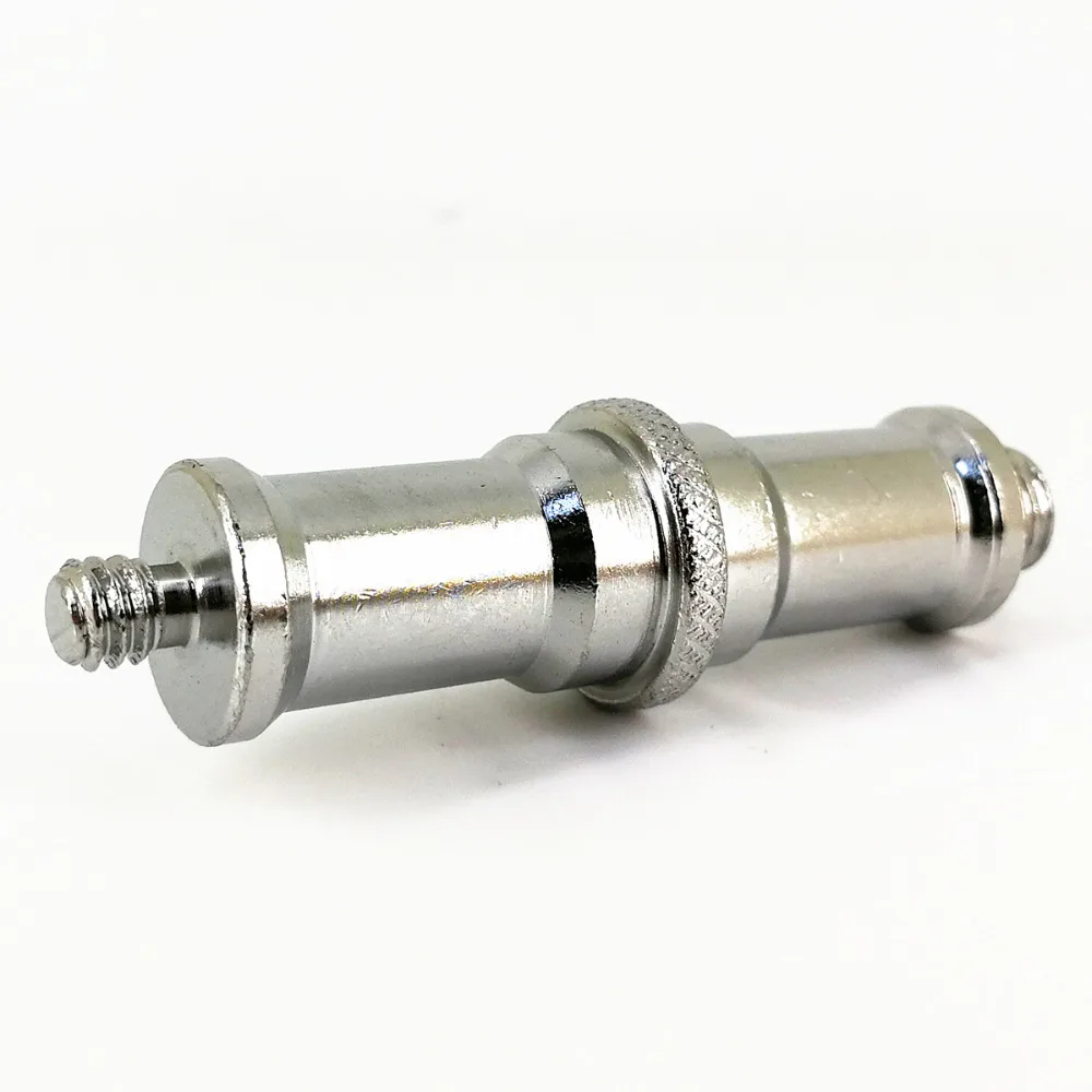 Металлический 1/4 3/8 Spigot Stud адаптер Камера винт для вспышки Speedlite светильник