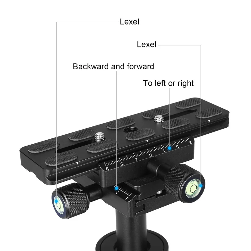 Портативный Ручной Стабилизатор S40 Видео Стабилизаторы Steadycam с быстроразъемной