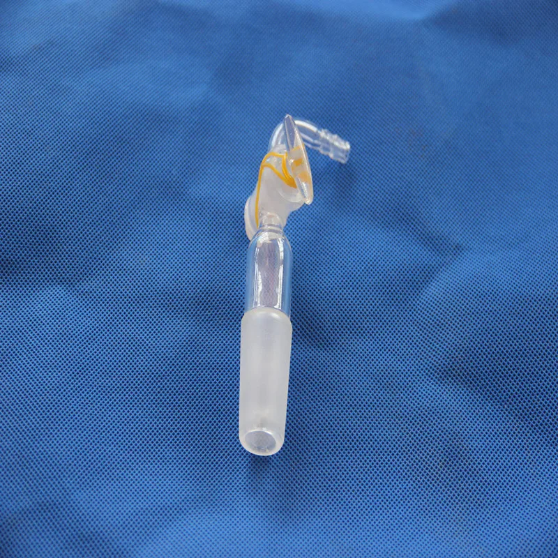 

Glass Adapter 90 bend with glass Stopcock, with hose connection, 24/40 joint