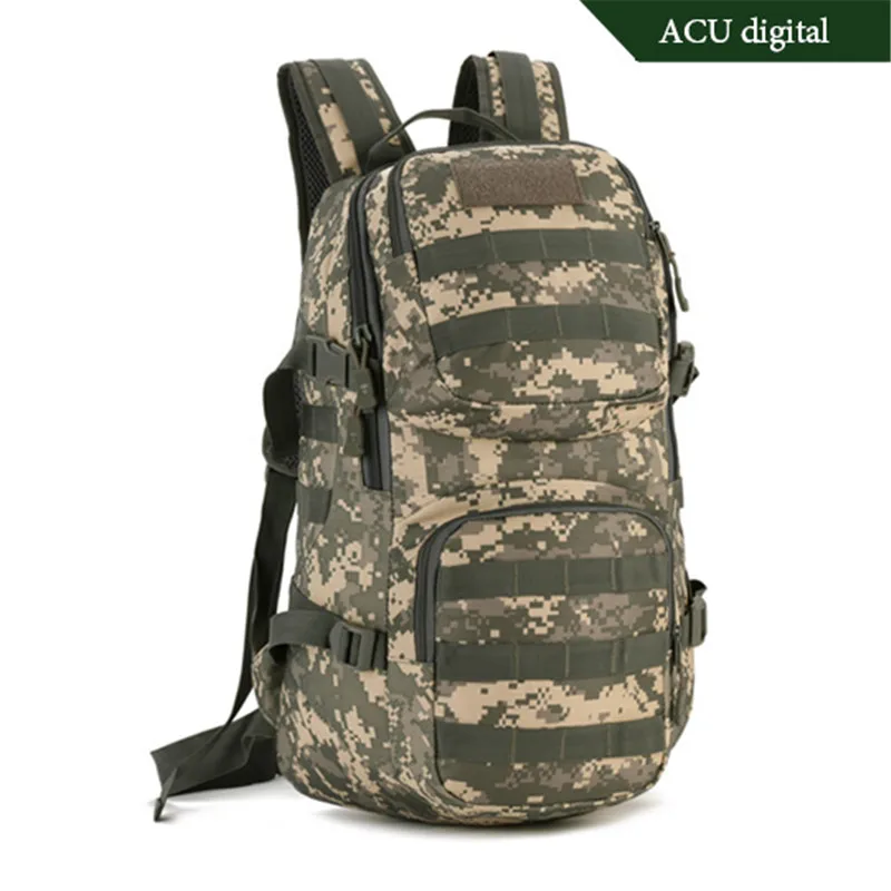 Military tactics backpack backpack 35 l tourism backpack Fashion Recreation boy bag notebook Laptop  camouflage  luxury