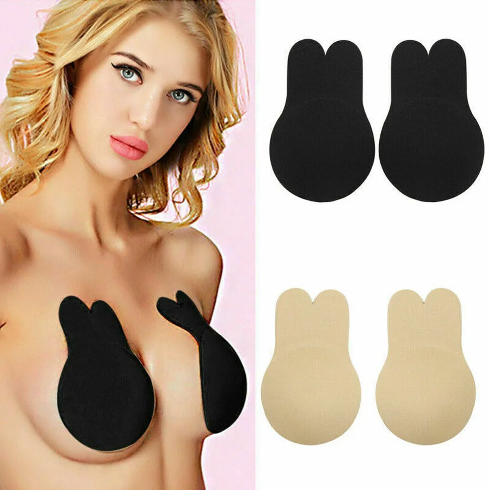 2 пары хит продаж Женская невидимая лента лифтинг бюстгальтер силиконовый