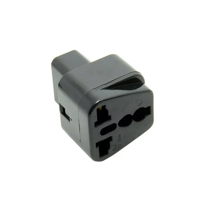 Новый комбинированный адаптер питания IEC320 C14 C13 с разъемом для США Европы