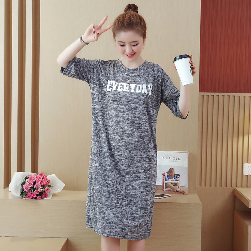 

2019 Summer Pregnancy Wear Nursing Dress Pregnant Clothing Maternity Dresses New Fashion Half Sleeve Breast-feeding Dress XXXL