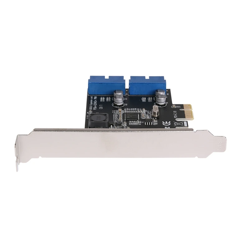 Usb 3,0 Pcie Pci Express адаптер для карты управления Pci-E Плата расширения для рабочего стола Передняя Pcie передача Usb3.0 19Pin интерфейсный адаптер