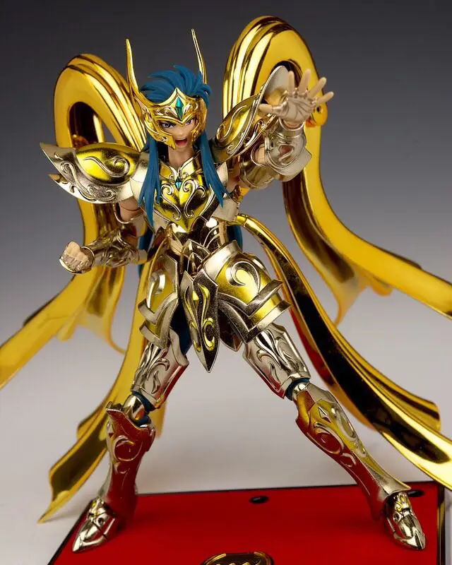 GT великолепные игрушки модель Aquarius Camus soul of god ST Seiya металлическая Броня Ткань Миф золото Ex 2,0 фигурка