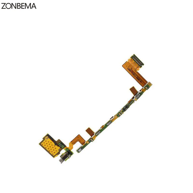 ZONBEMA для Sony Xperia Z5 E6633 E6683 E6603 E6653 Кнопка питания Регулировка громкости клавиша