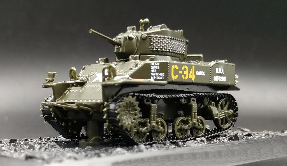 Редкое Специальное предложение 1:72 военный светильник M5A1 для армии Второй