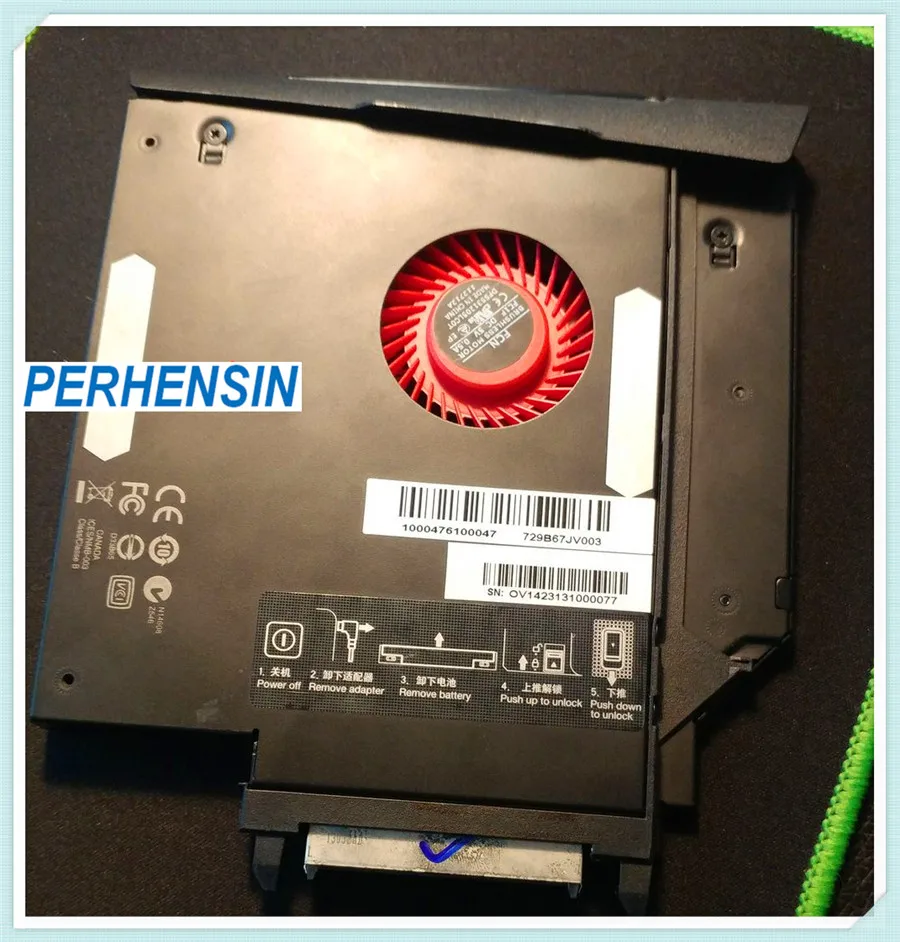 Видеокарта GT650M для lenovo IdeaPad Y500 Y400 Y410 Ultrabay GN35 2 ГБ для GeForce GT650 отлично работает