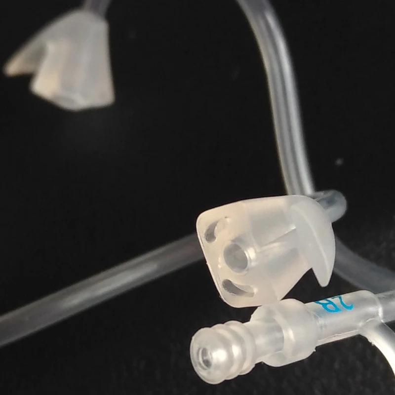 Аксессуар для слухового аппарата 2 пары трубок и куполов глухих людей Сменные