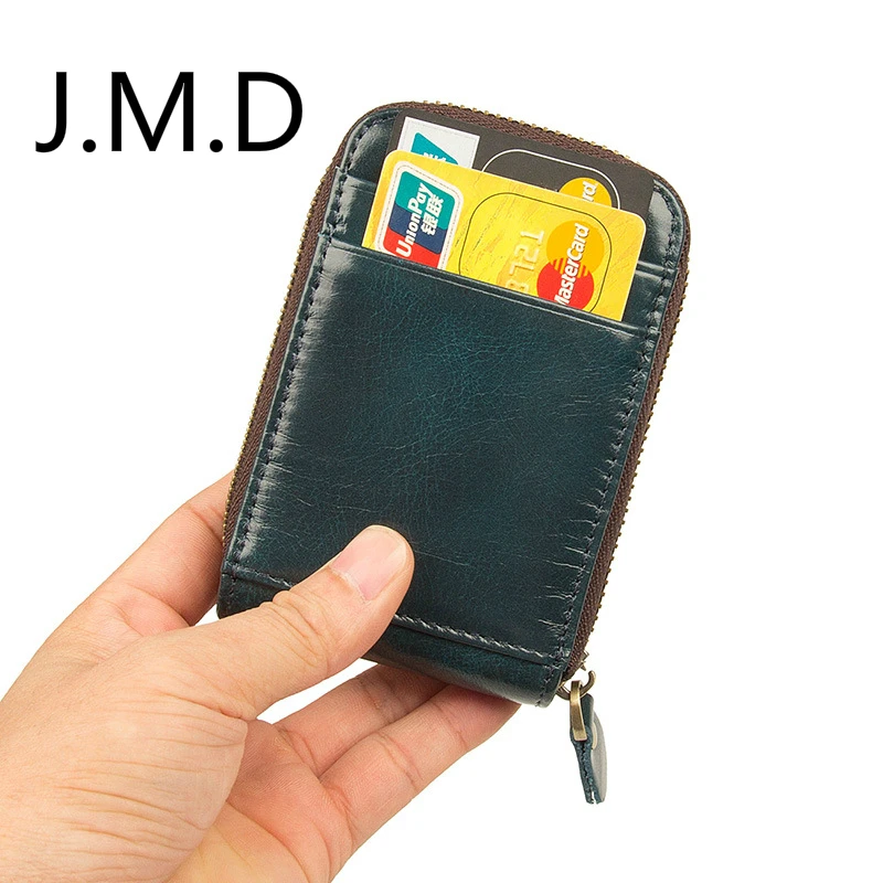 J.M.D 2018 New Fashion Wallet Real Leather Coin Purse RFID Card Pack 8181 | Багаж и сумки