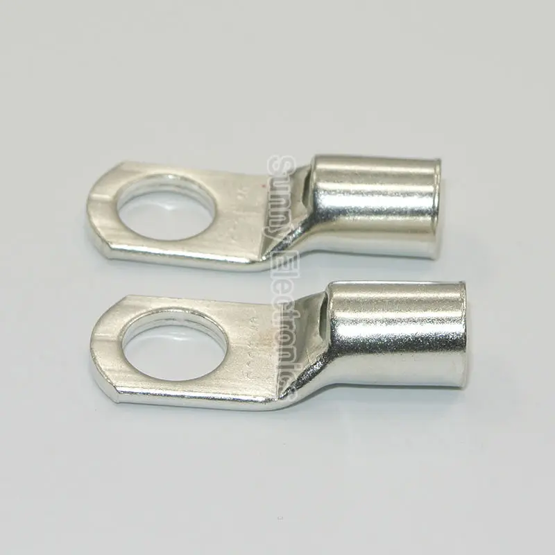 (20) 4 калибра AWG X 5/16 луженый медный наконечник клемма кабеля аккумулятора|awg 4|awg 20awg