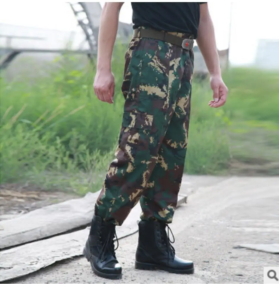 2016Men камуфляжные штаны завод прямые тренировочные брюки сделать открытый отдых