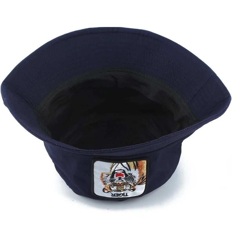 Шляпа женская летняя с вышивкой тигра в стиле хип хоп|Мужская панама| |