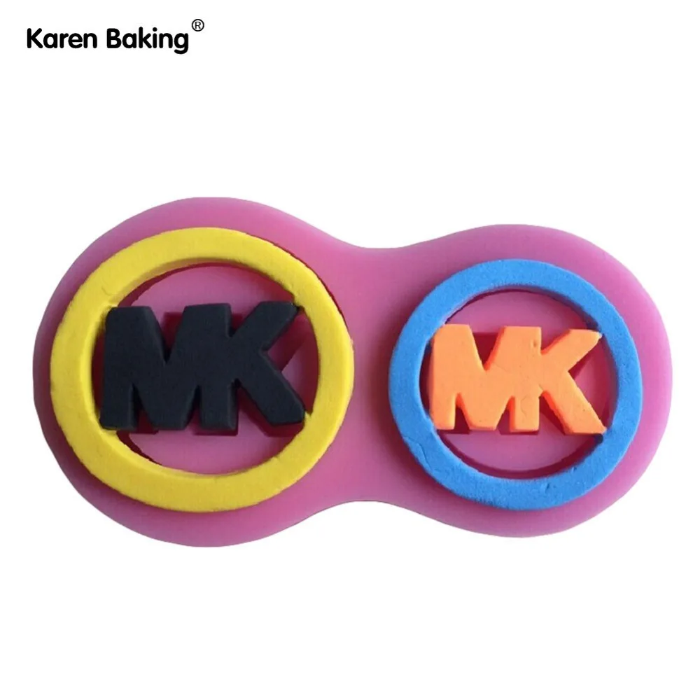 Знаменитый логотип коллекции помадка Формы для тортов Инструменты Мыло Шоколад