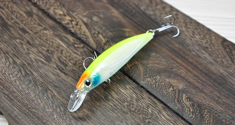 Цельнокроеное платье распродажа для рыболова ночной рыбалки Minnow приманки 14 г 110