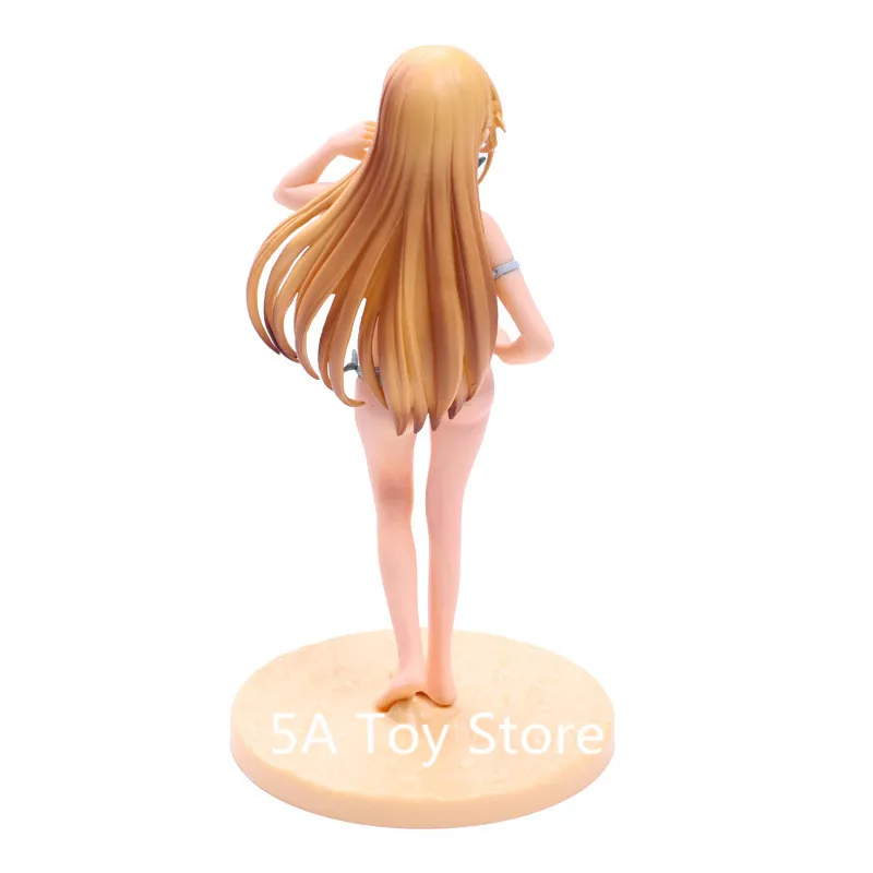 

Anime Figure Alphamax Shokugeki No Soma Nakiri Erina Swimsuit Bikini Ver PVC Action Figure Collection Model Doll Toys Gift 20cm