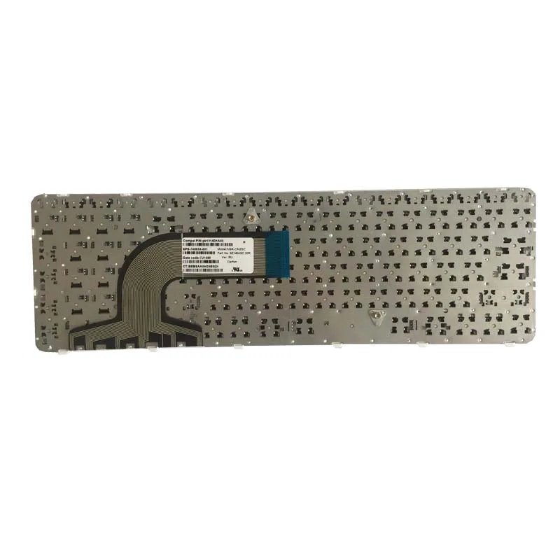 Новая русская клавиатура для hp 710248-251 9Z. N9HSQ. 00R R65 AER65700110 SN6126 V140546AS1 RU черный и белый с рамкой