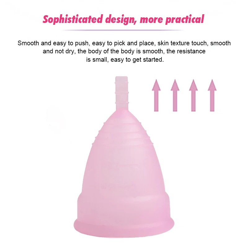 Менструальная чашка для женщин Женская гигиена медицинская 100% силиконовая